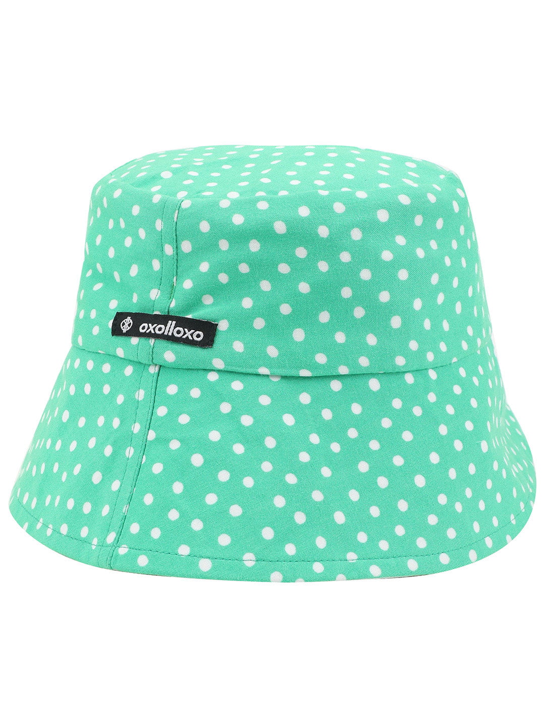 Glossy Green Dual Color Reversible Women Hat For Style