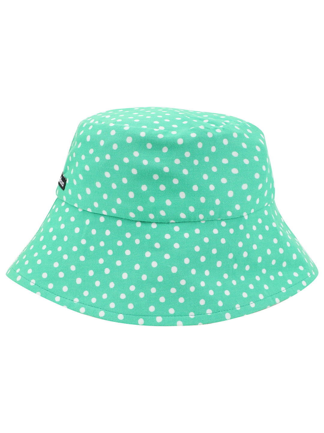 Glossy Green Dual Color Reversible Women Hat For Style