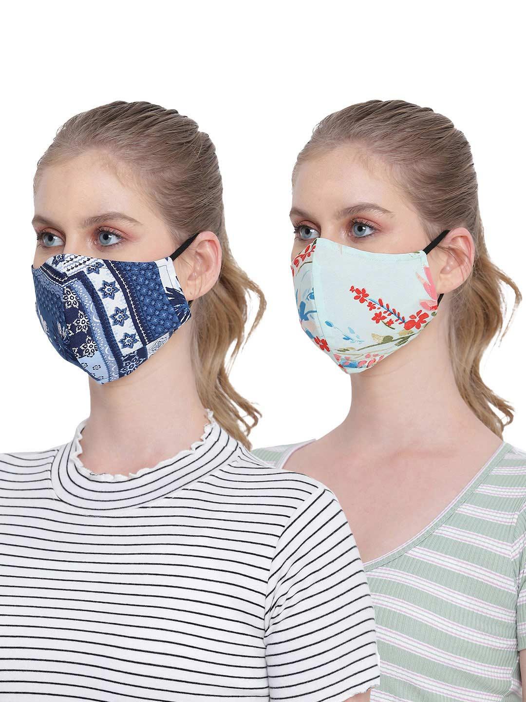 Floral Print Women Face Masks For Stylish Protection Today