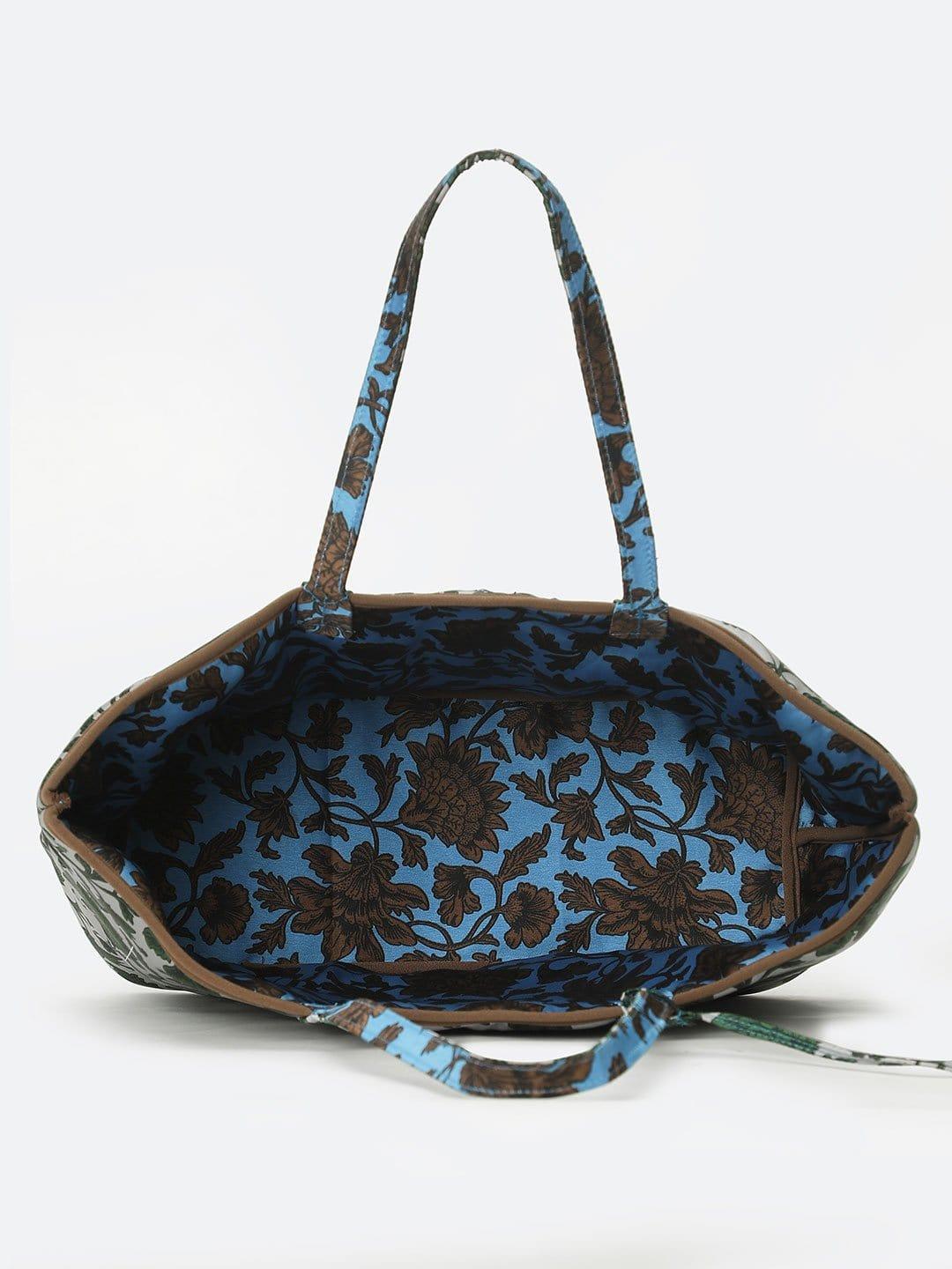 Flora Fence Reversible Women Handbag For Trendy Appeal Now