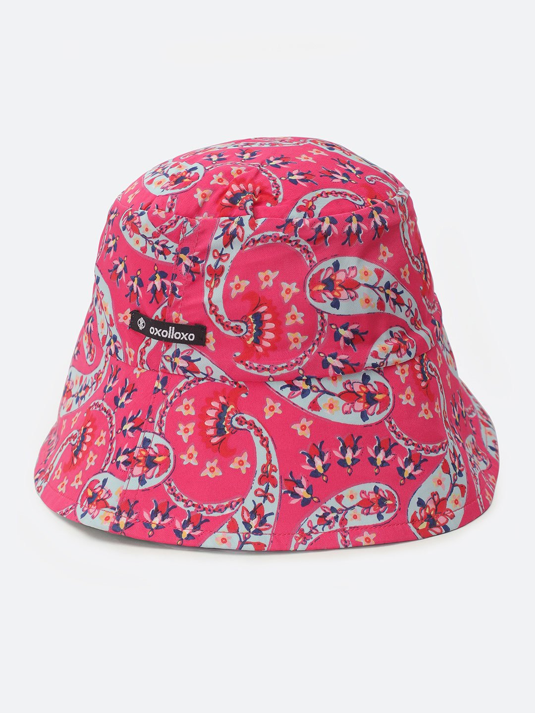 Trendz Up Printed Reversible Blue Print Women Bucket Hat