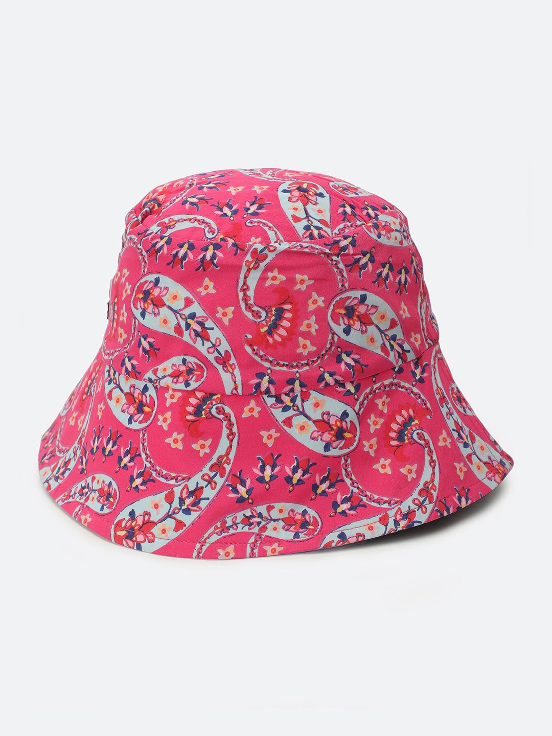 Trendz Up Printed Reversible Blue Print Women Bucket Hat