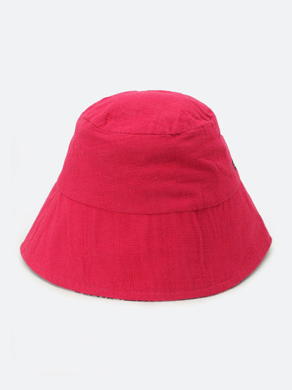 Spruce Modern Reversible Pink Women Bucket Hat For Style