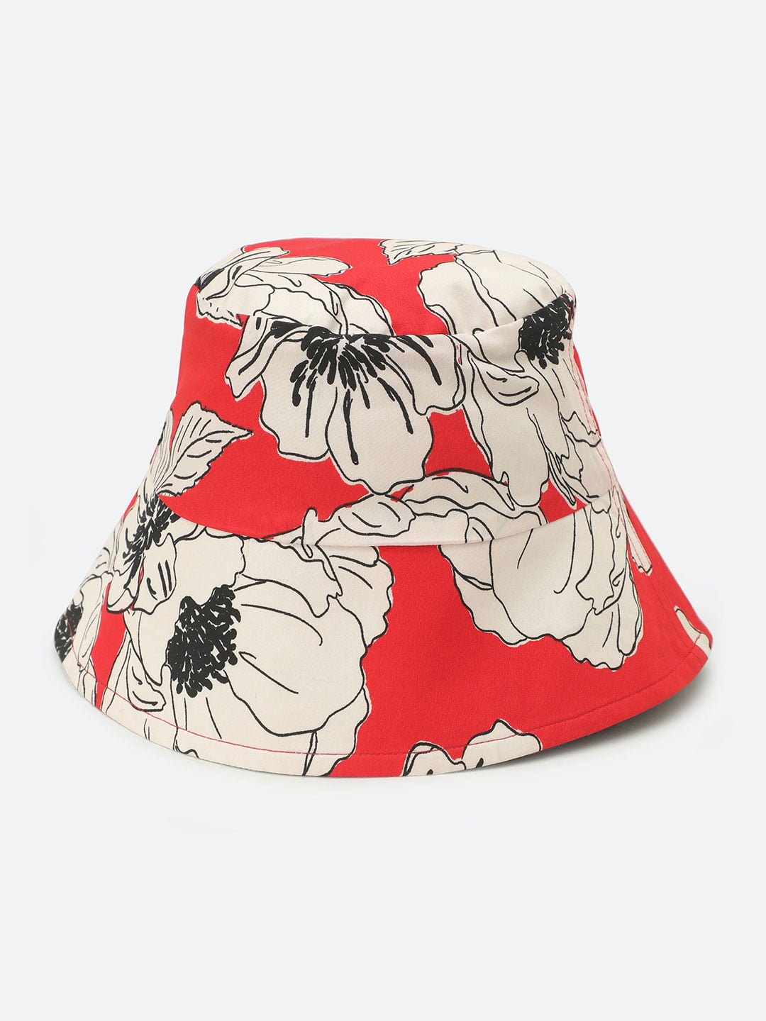 Spring Shine Floral Printed Reversible Floral Women Hat Now