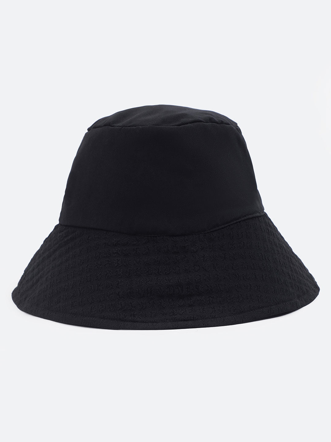 Solid Black Women Bucket Hat For Everyday Style Now