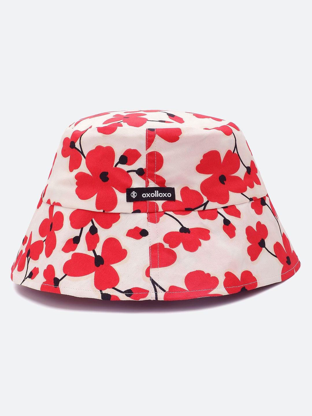 Creative Floral Printed Reversible Women Bucket Hat For You