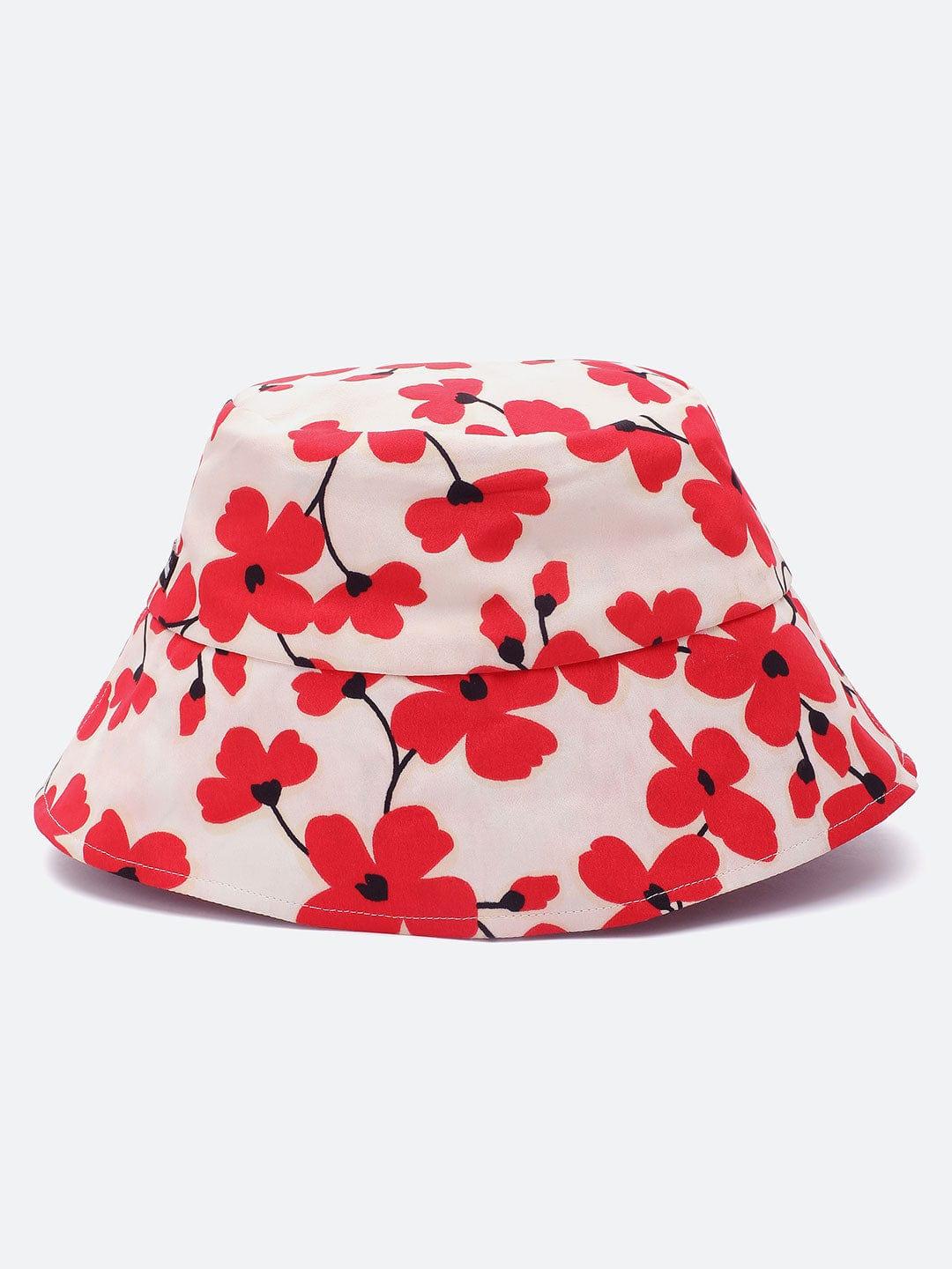 Creative Floral Printed Reversible Women Bucket Hat For You