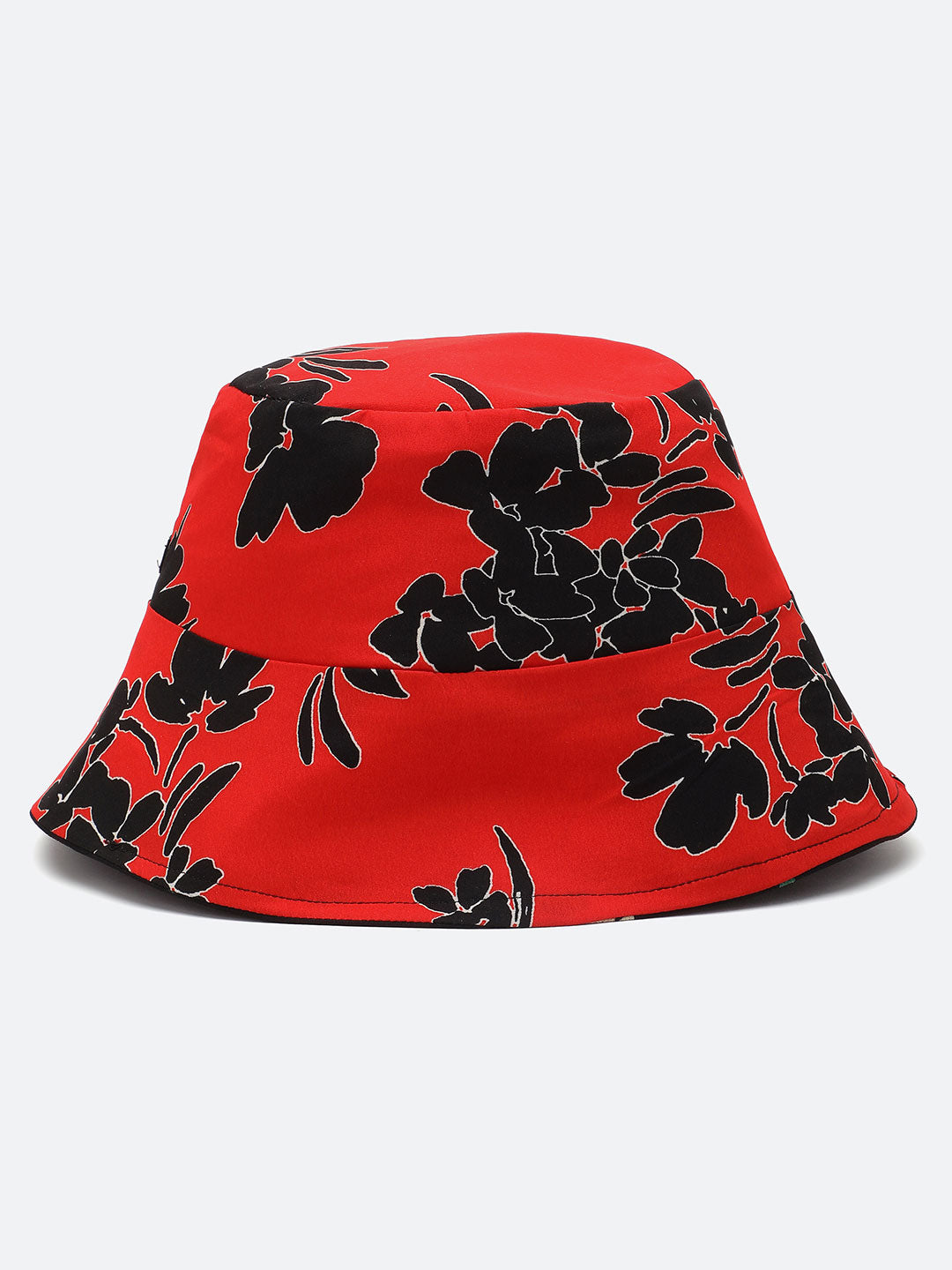 Hot Colored Floral Print Reversible Women Bucket Hat Available