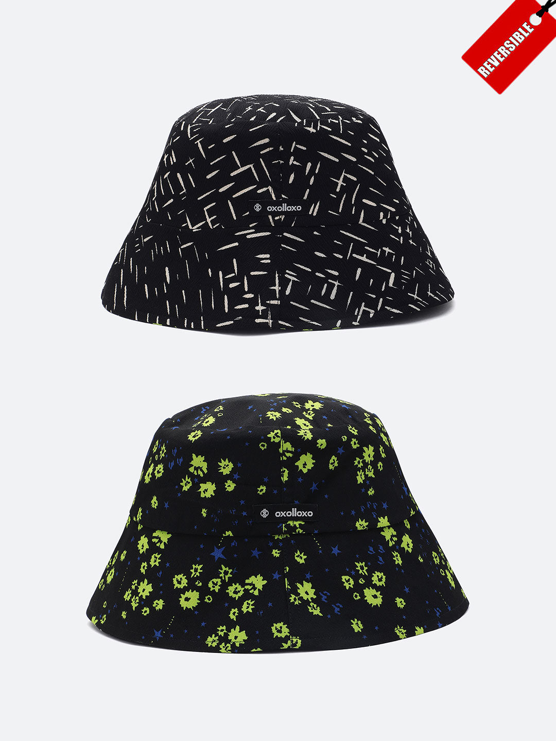 Fierce Printed Reversible Women Bucket Hat For Fashionable Look