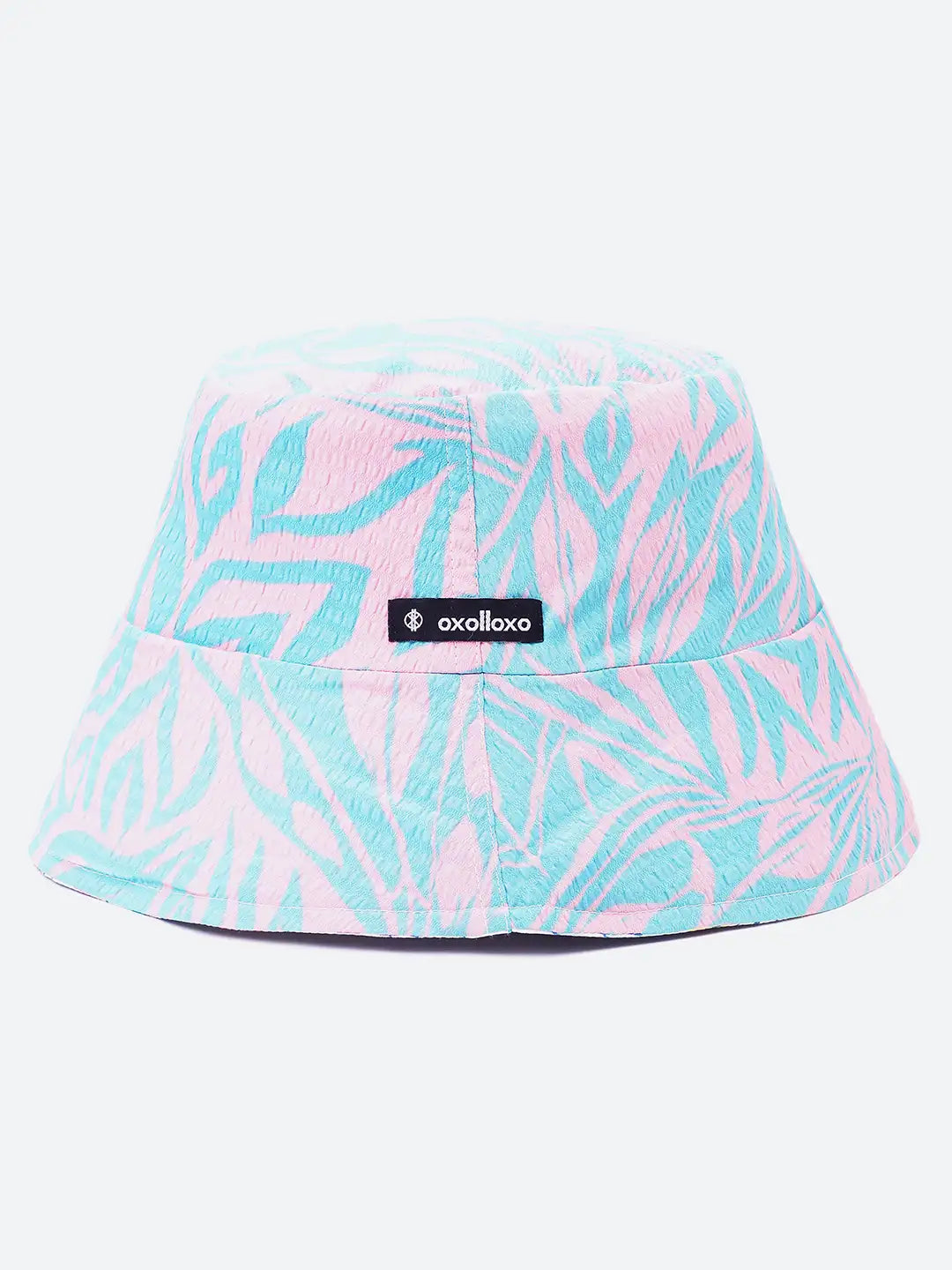 Prompted Floral Print Reversible Women Bucket Hat For Fun