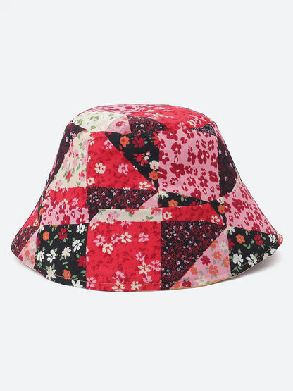 Stared Printed Reversible Women Bucket Hat For Colorful Look