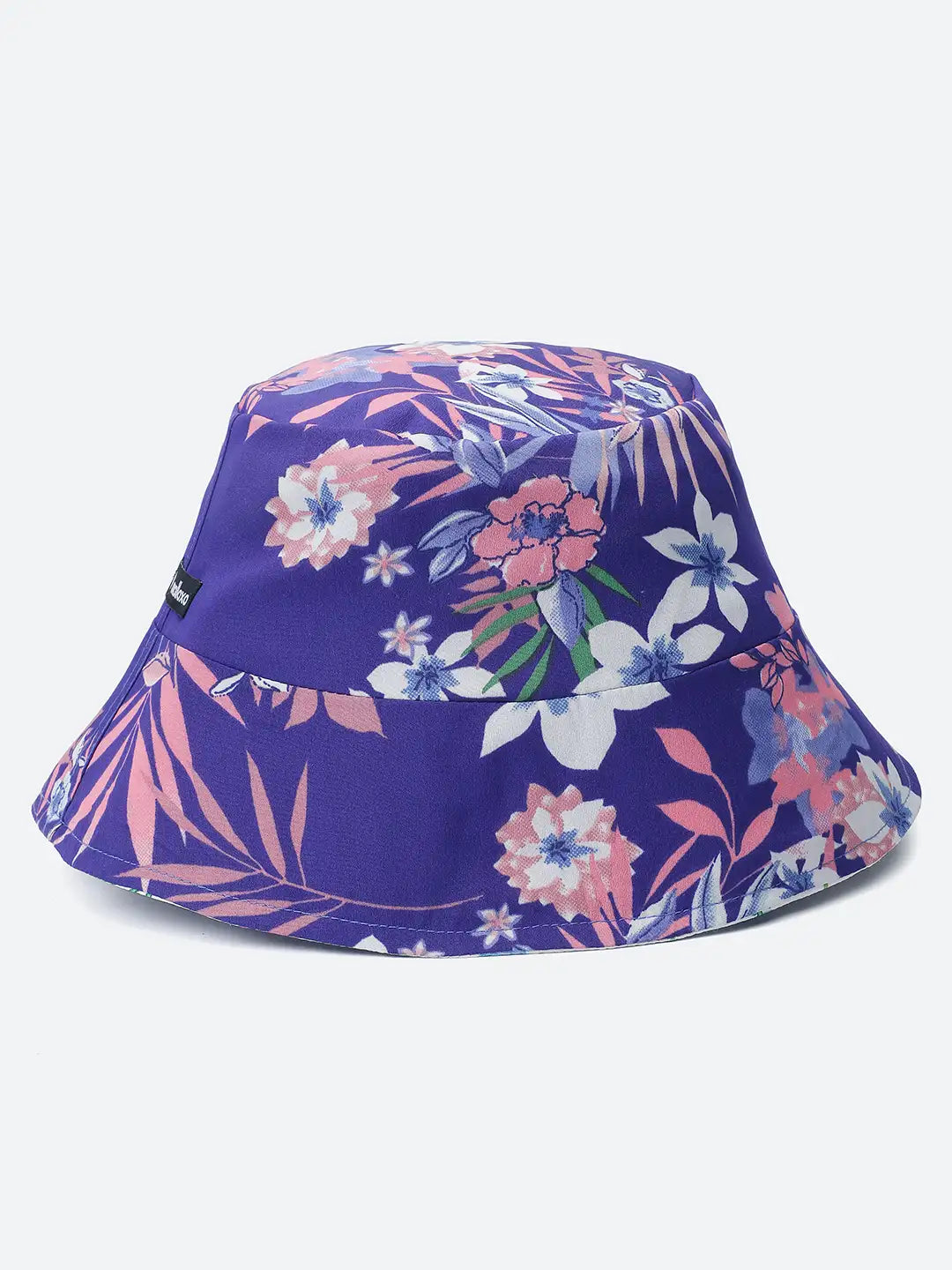 Trendz Floral Print Reversible Women Bucket Hat For Stylish