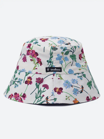 Trendz Floral Print Reversible Women Bucket Hat For Stylish