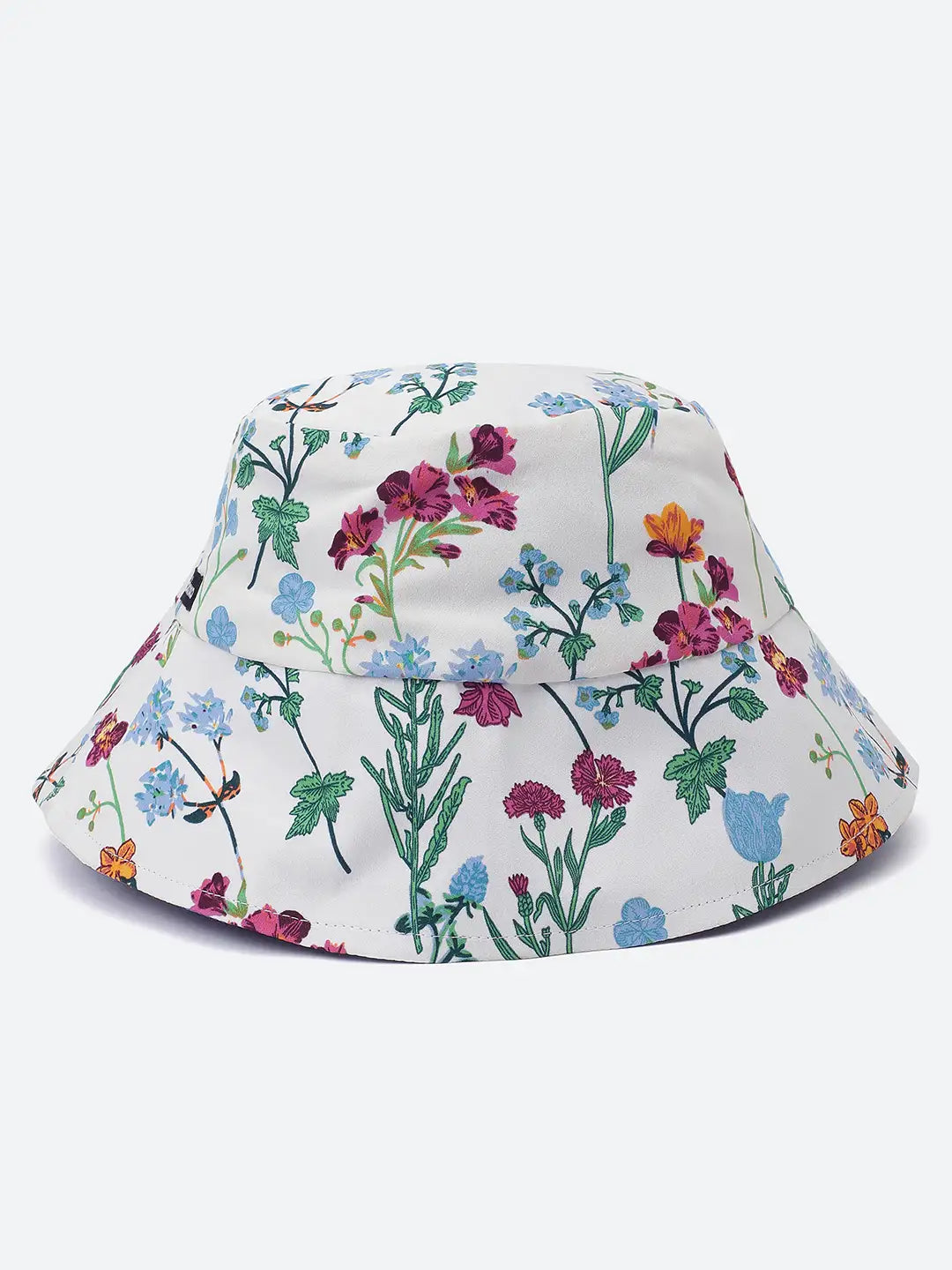 Trendz Floral Print Reversible Women Bucket Hat For Stylish