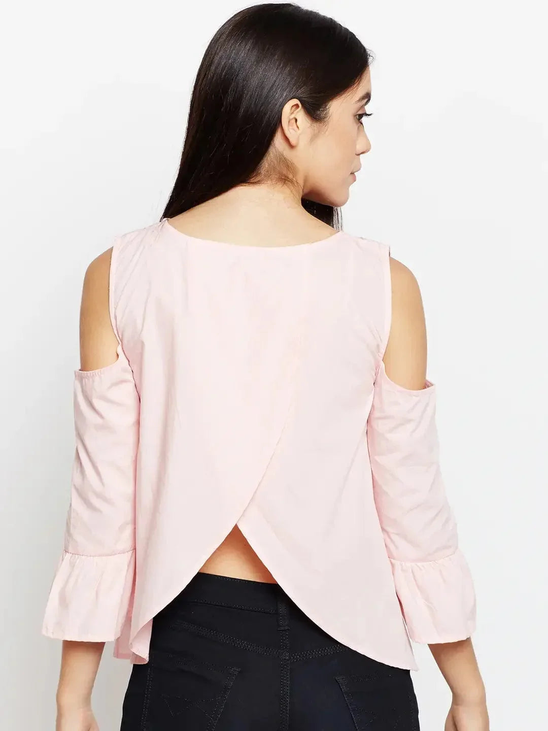 Feminine Pick Embroidered Top - oxolloxo