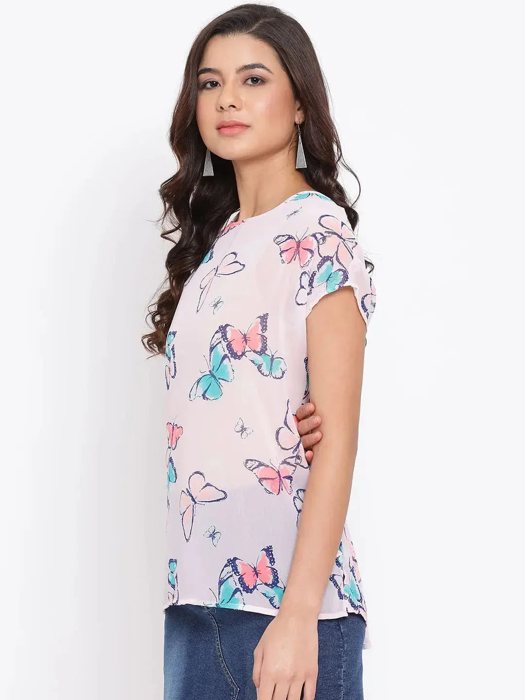 Butterfly Nora Women Top - oxolloxo