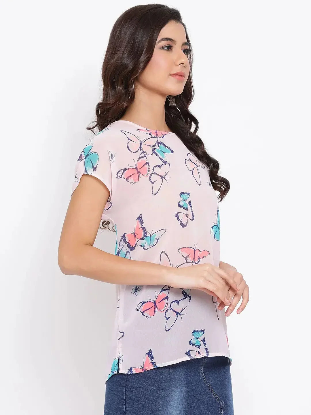 Butterfly Nora Women Top - oxolloxo