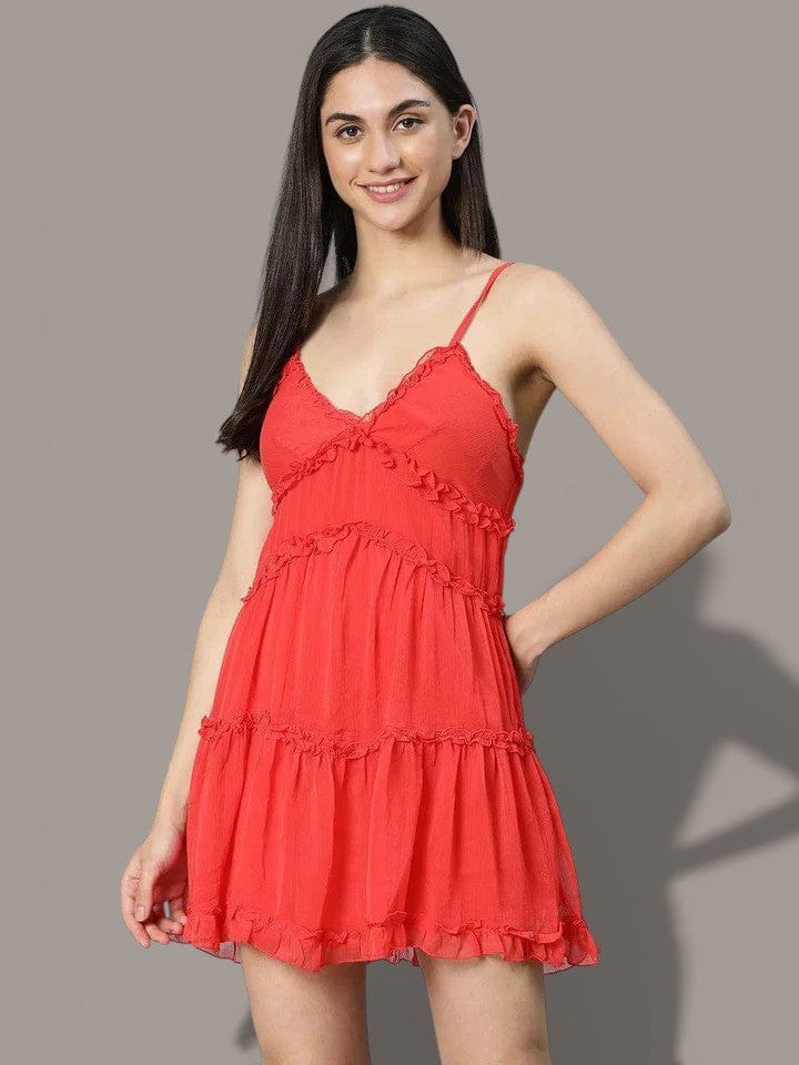 Women's Red Dress