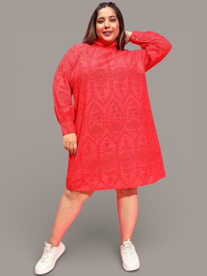 Plus Size Red Dress