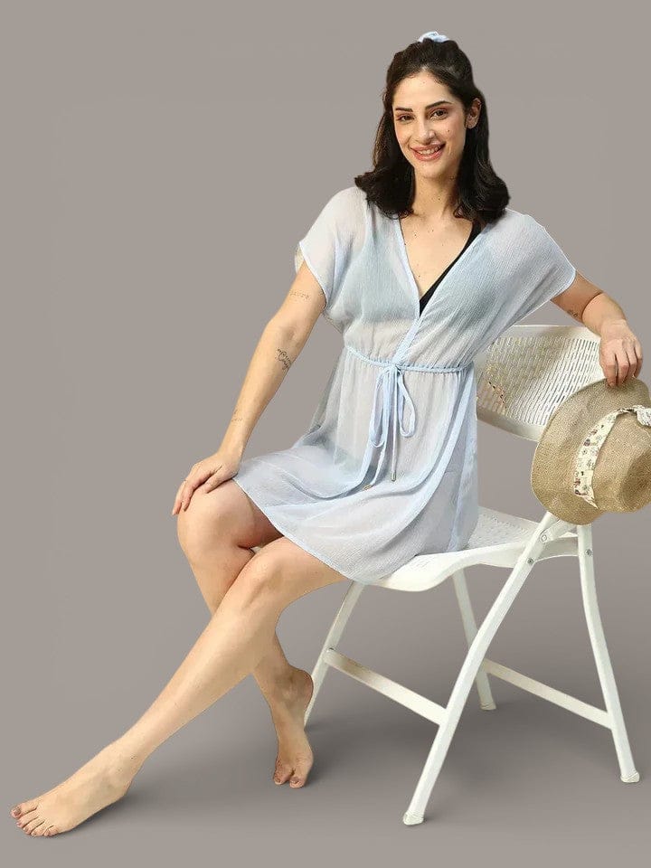 Blue Beachwear Kaftan