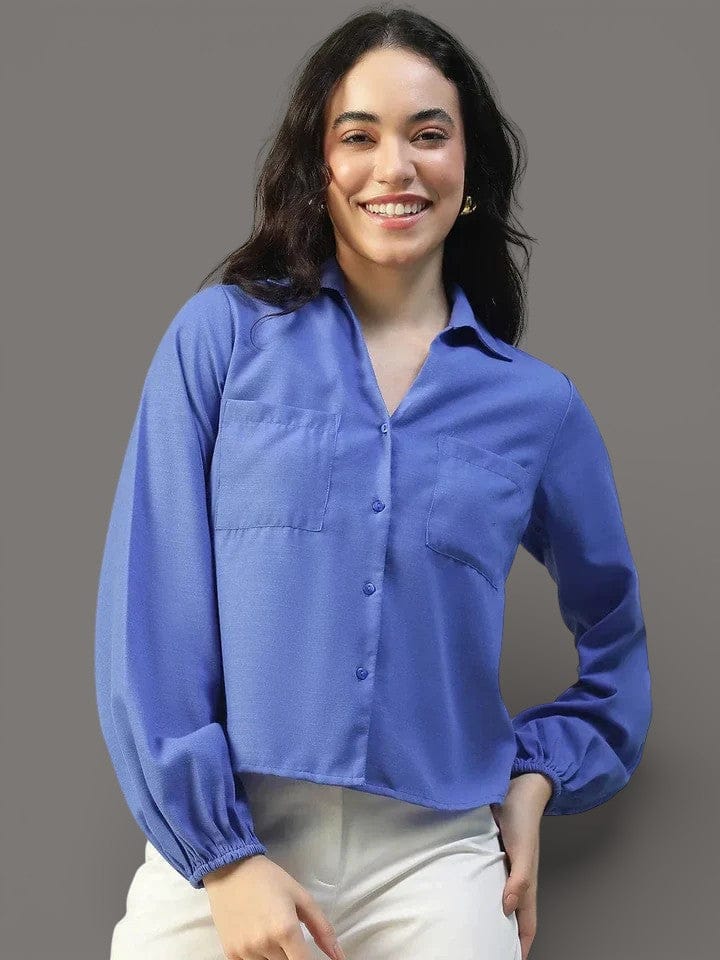 Women Blue Shirt