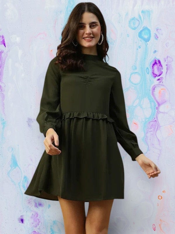 Women Khaki Dress