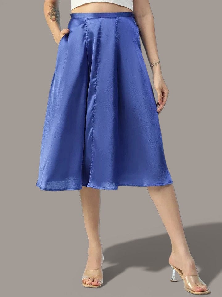 Women Blue Skirt