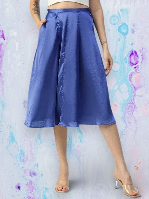 Women Blue Skirt