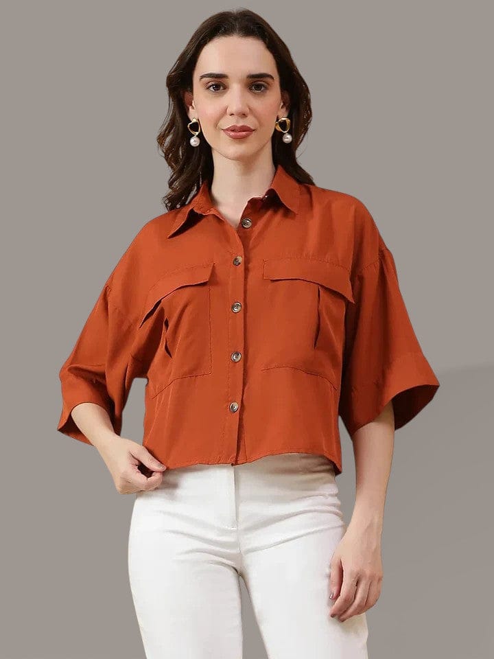 Women Brown Shirt