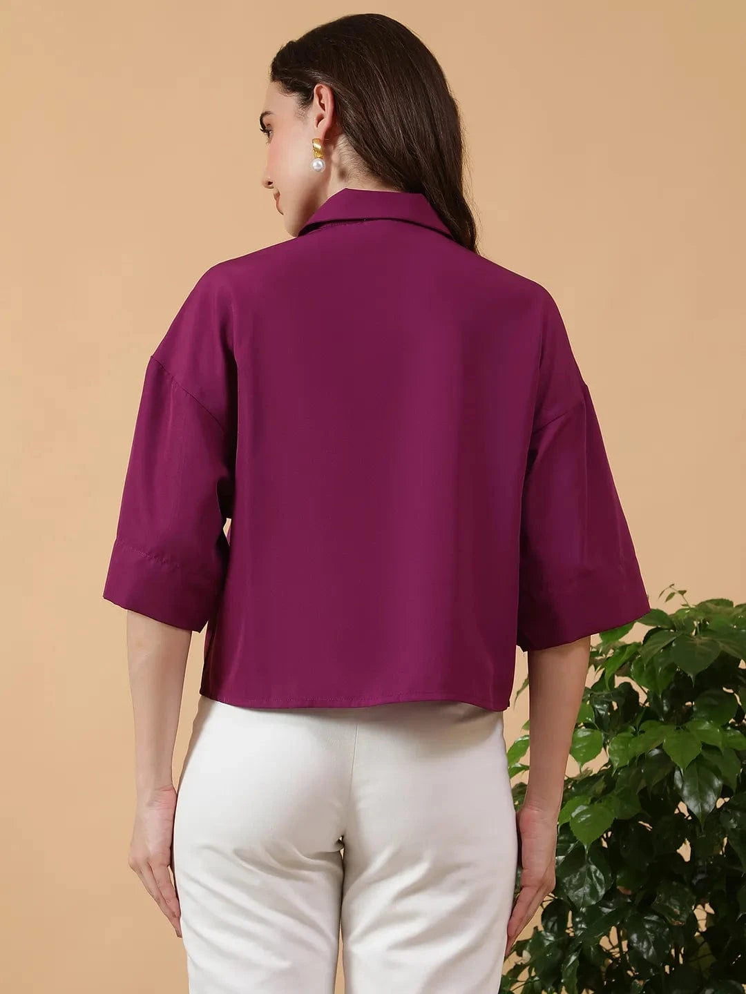 Women Purple Shirt