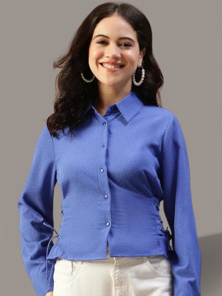 Women Blue Shirt