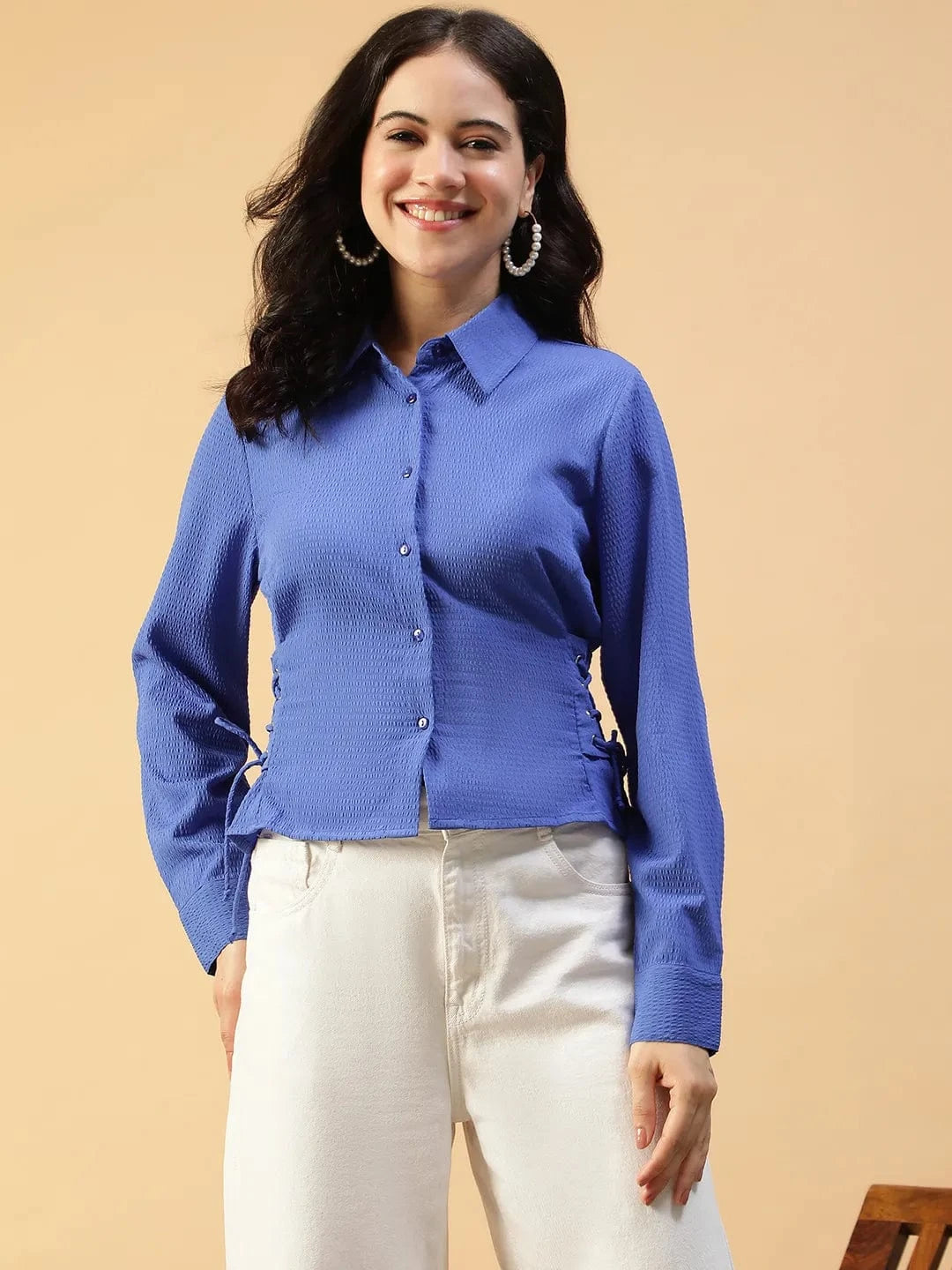 Women Blue Shirt
