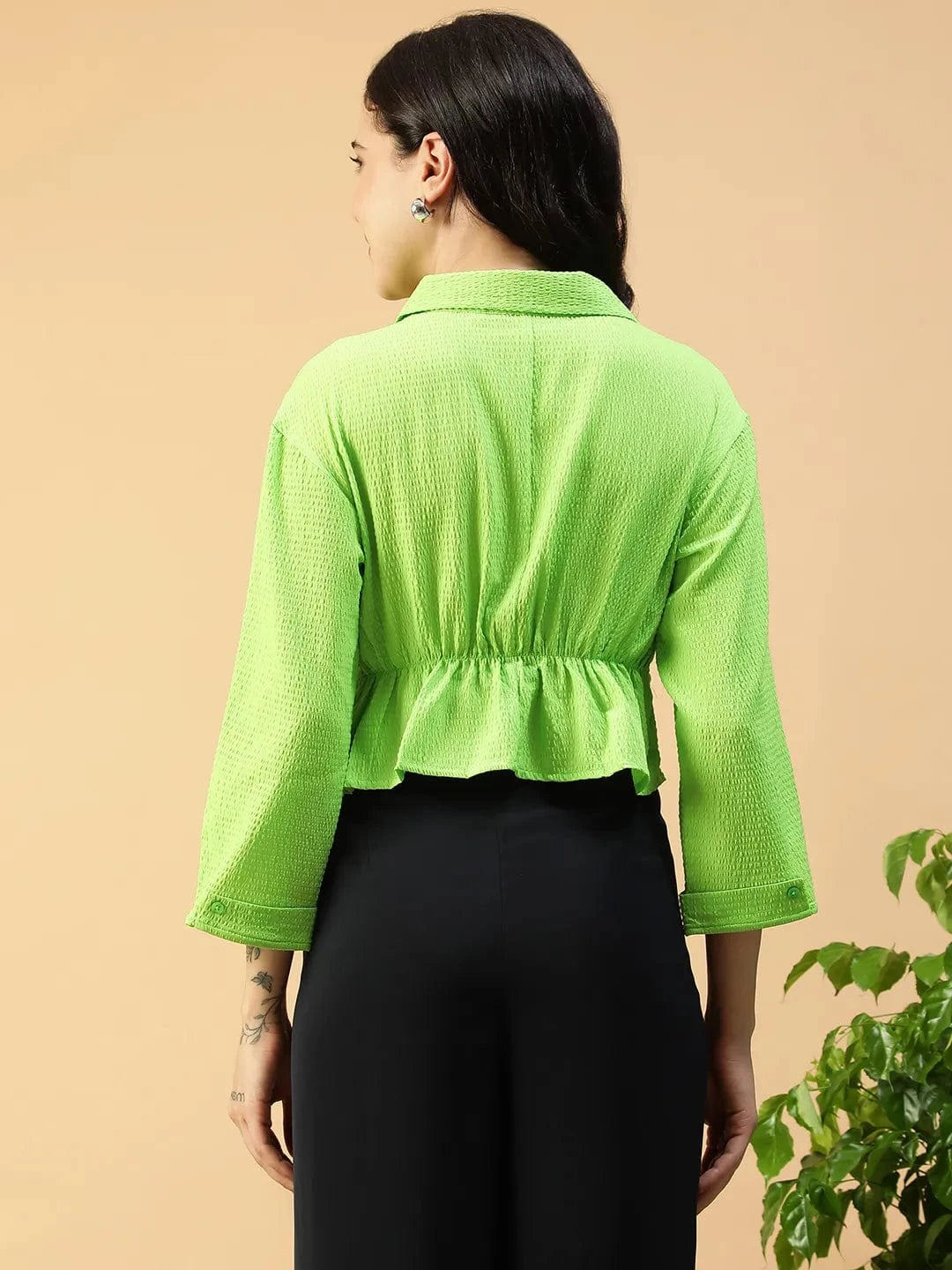 Women Green Shirt
