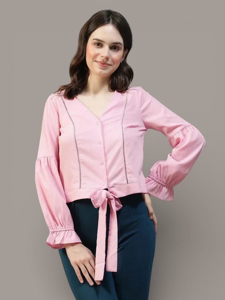 Women Pink Top