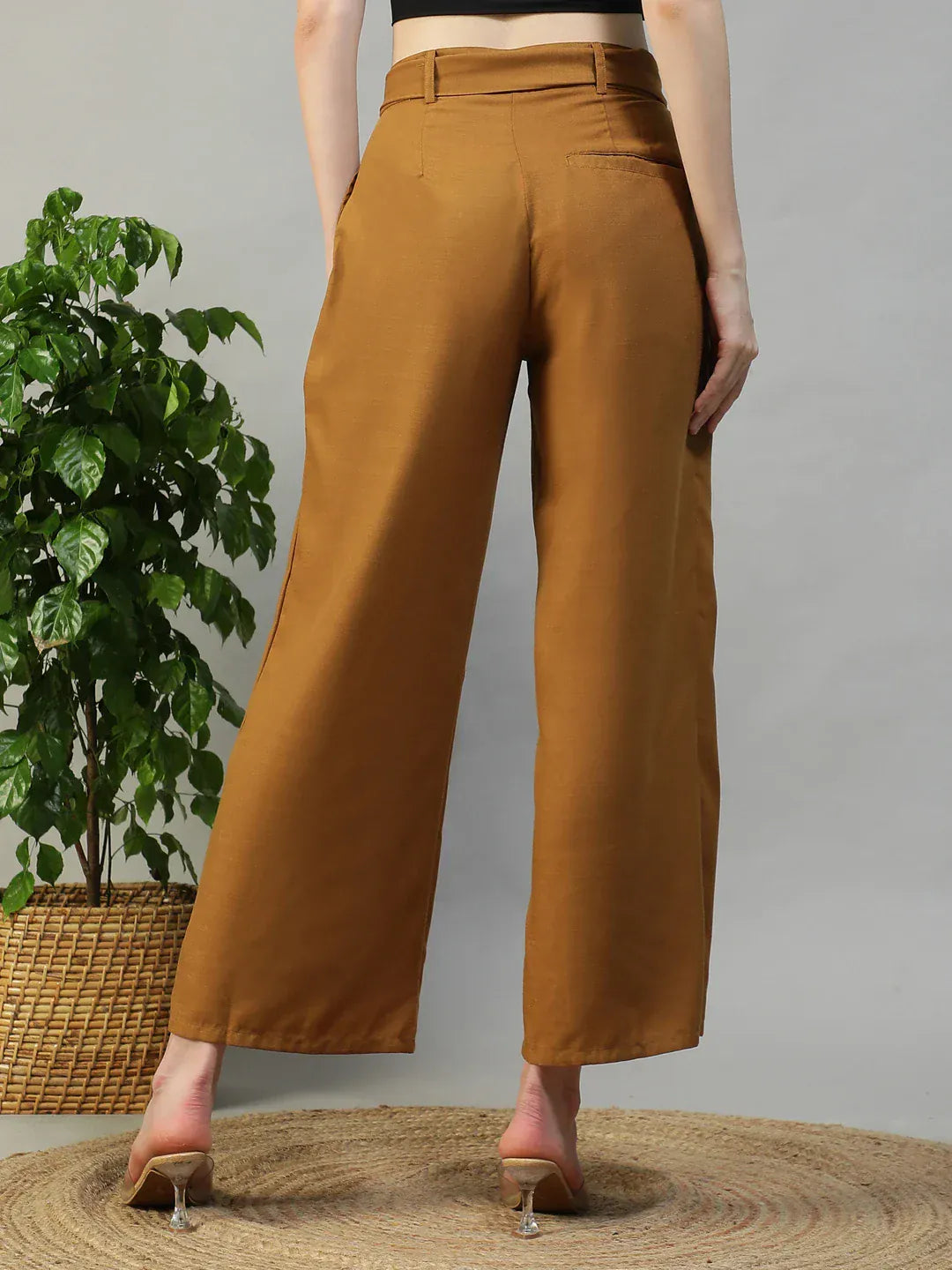 Mustard Straight Pant