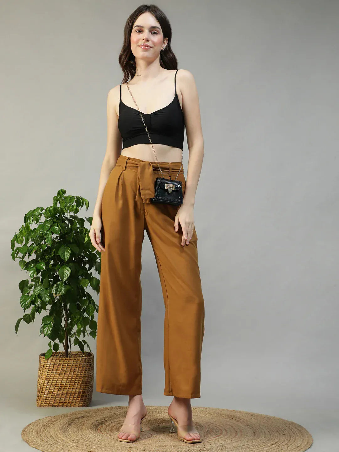 Mustard Straight Pant