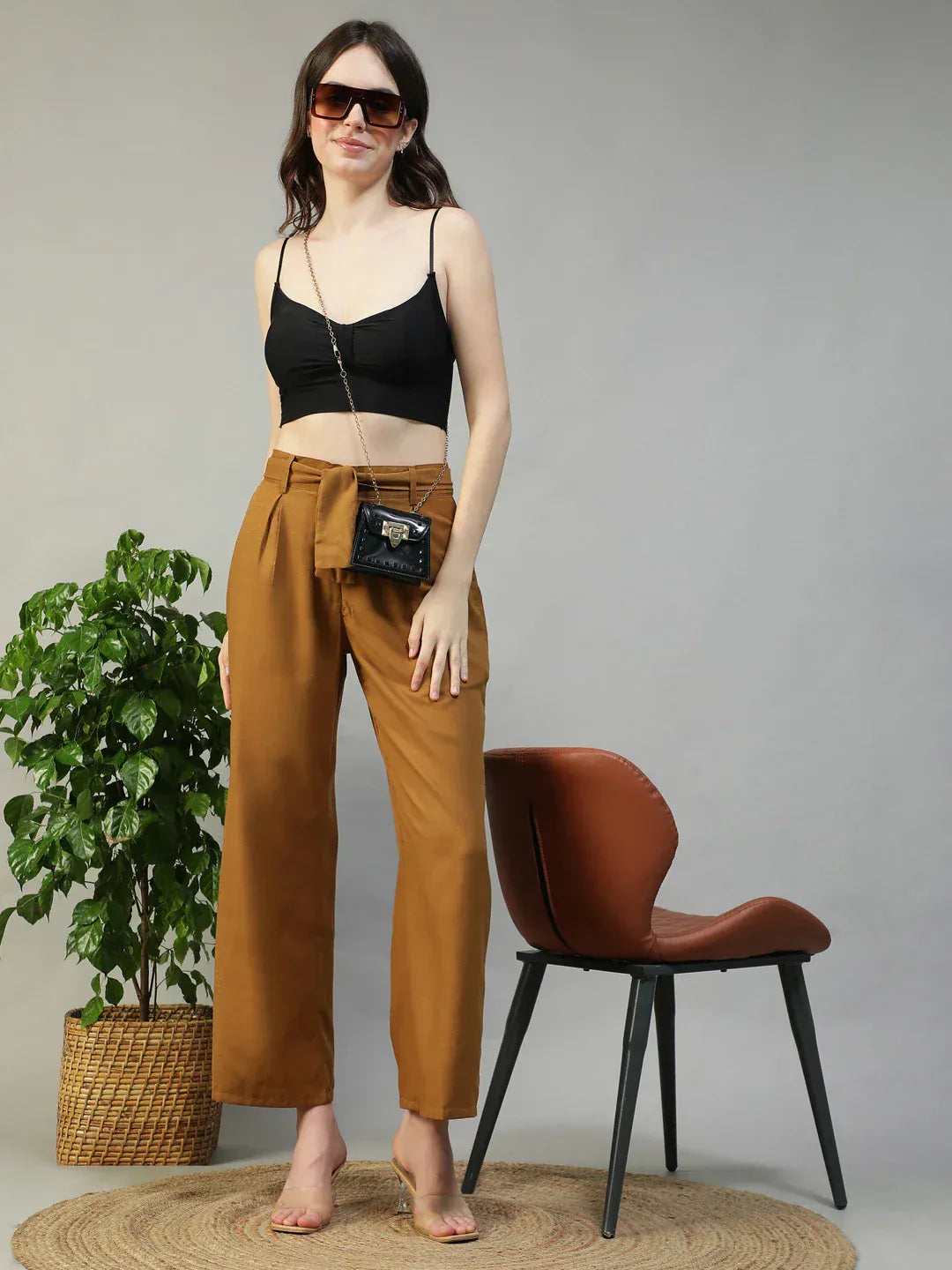 Mustard Straight Pant