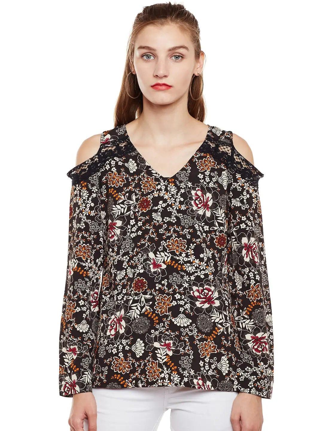 Floral Print Top - oxolloxo