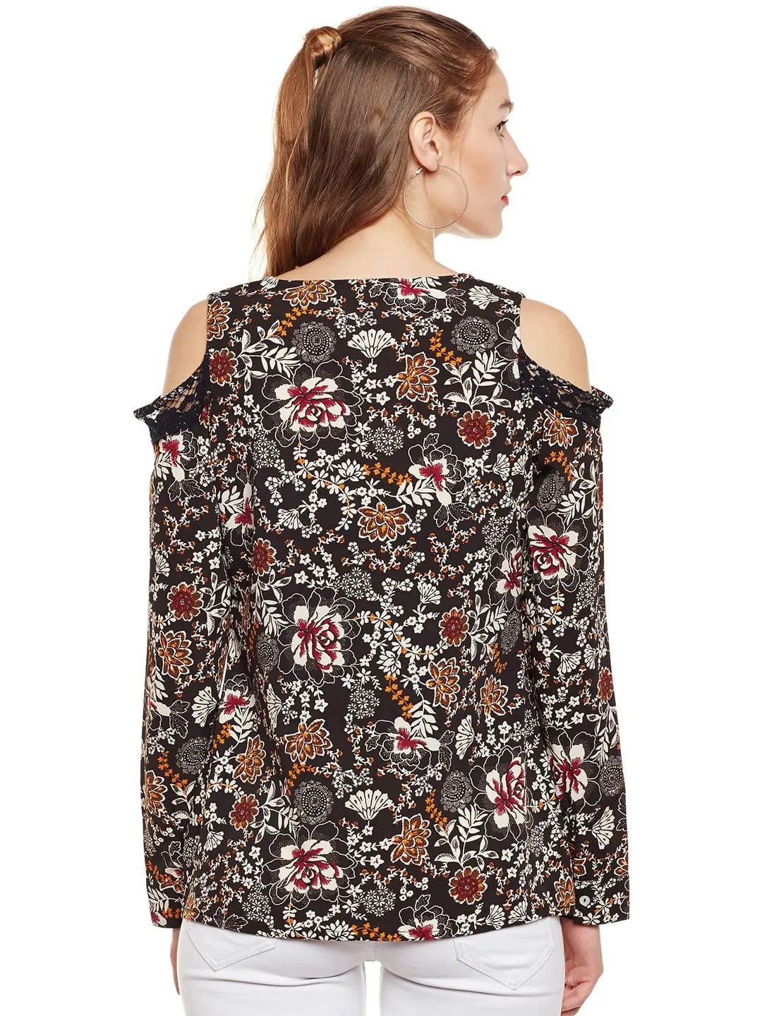 Floral Print Top - oxolloxo