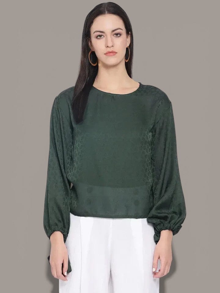 Women's Green Top