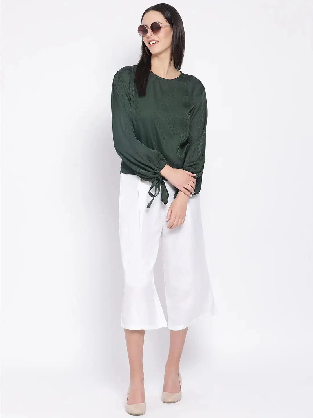 Olive Plush Womenâ€™S Top - oxolloxo