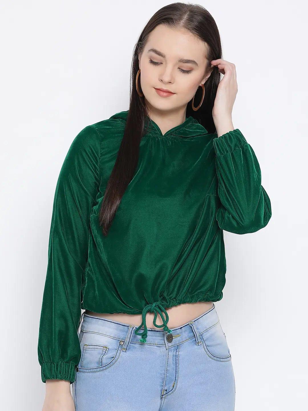 Forest Perrier Velvet Women’S Bomber