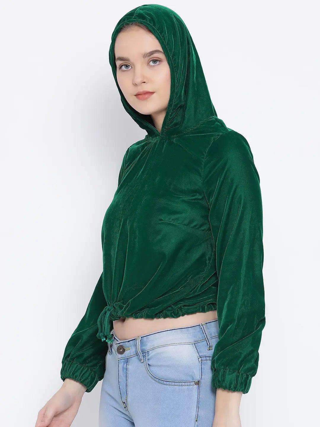 Forest Perrier Velvet Women’S Bomber