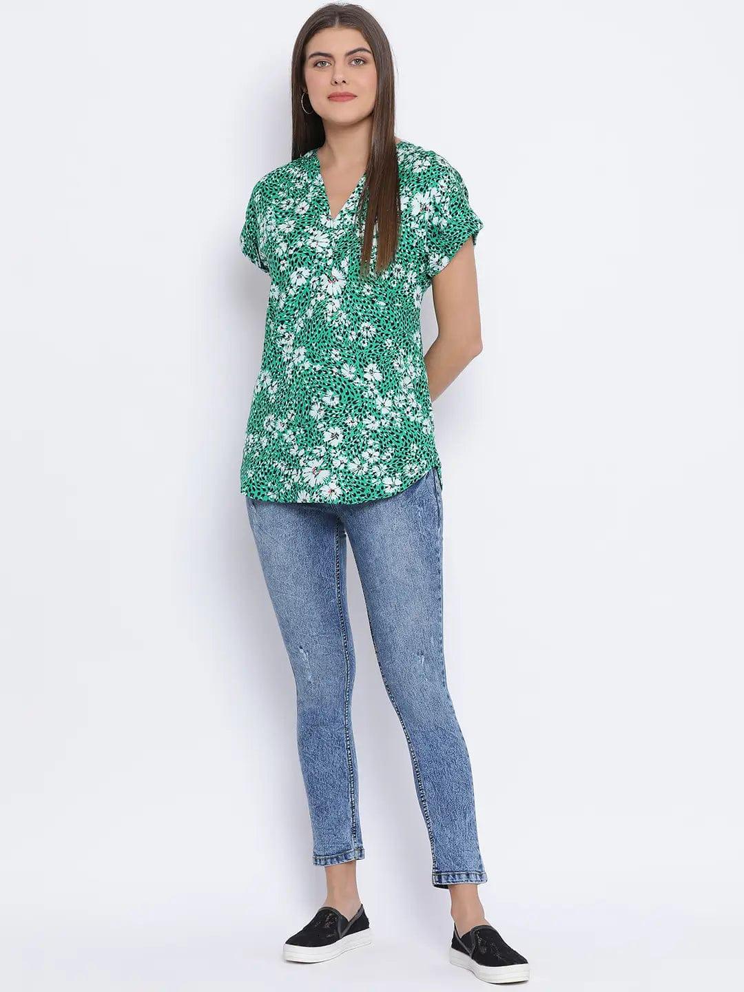 Tropical Shade Women Top - oxolloxo