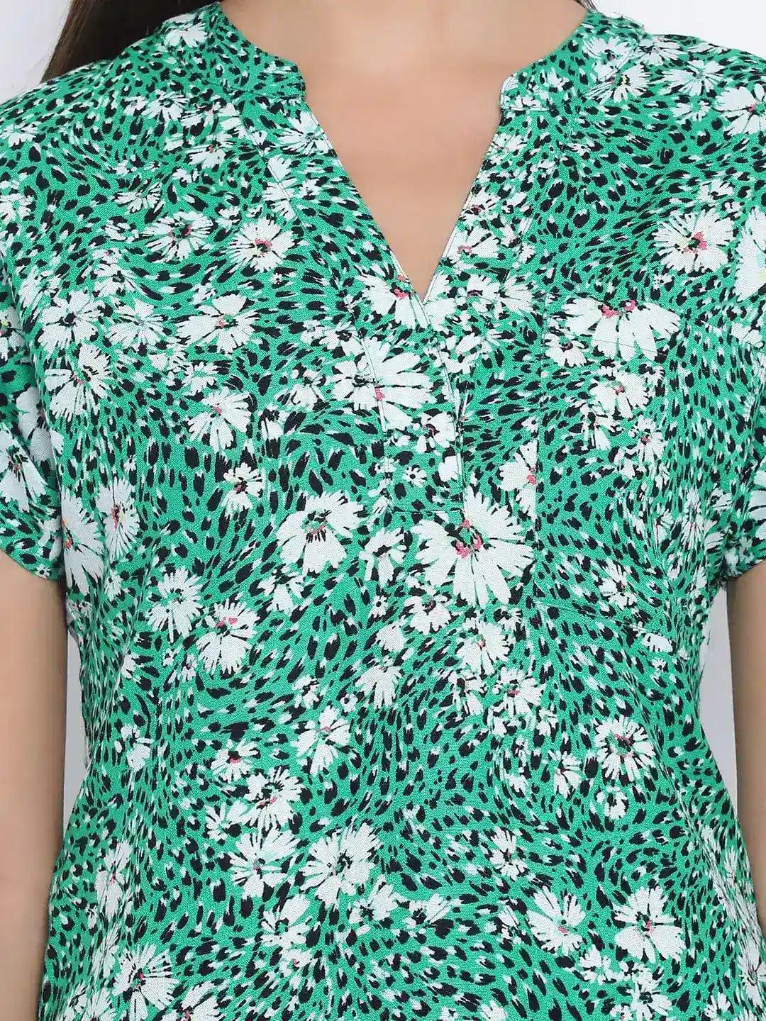 Tropical Shade Women Top - oxolloxo