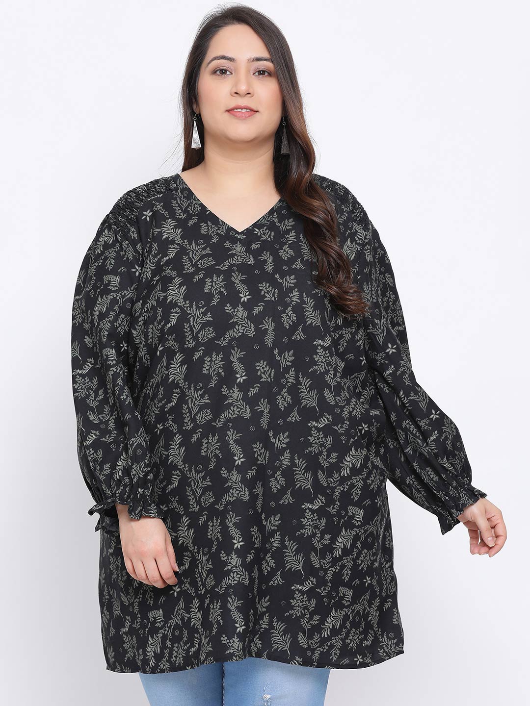 Forest Glamour Plus Size Tunic For Trendy Women Today