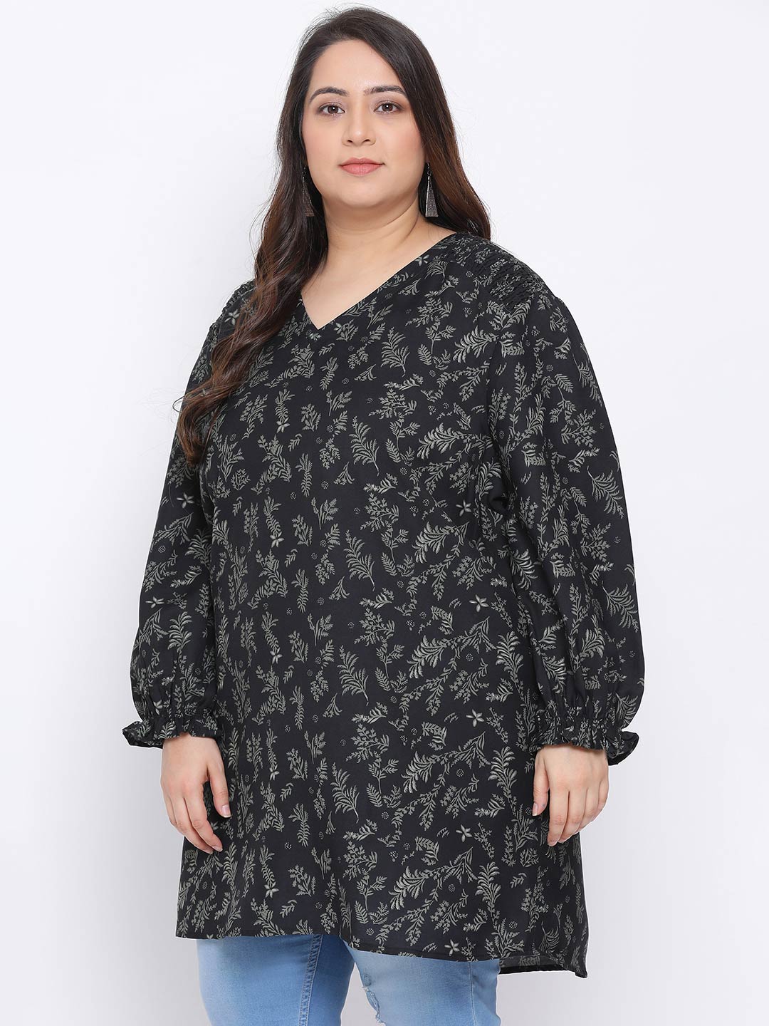 Forest Glamour Plus Size Tunic For Trendy Women Today