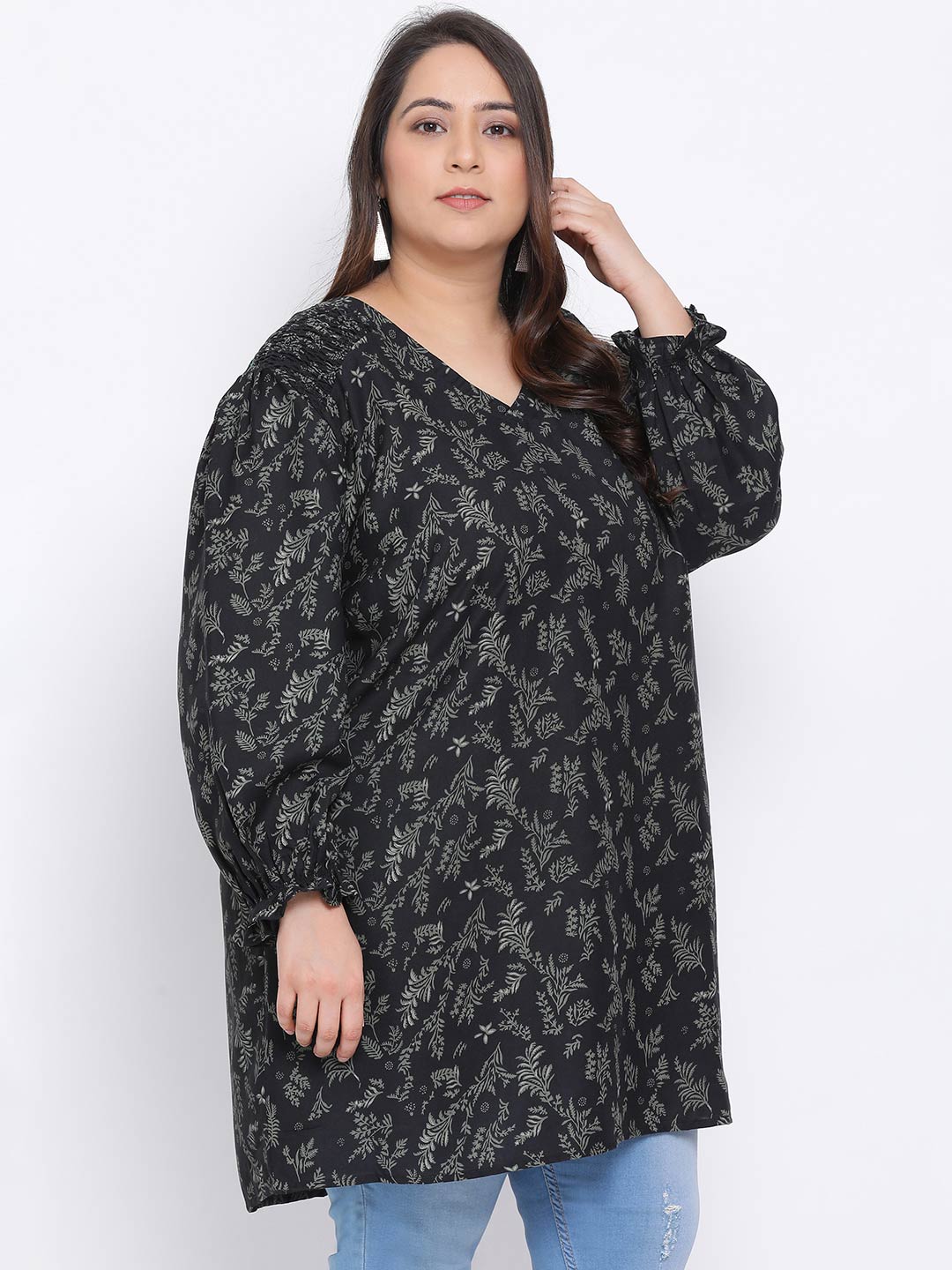 Forest Glamour Plus Size Tunic For Trendy Women Today