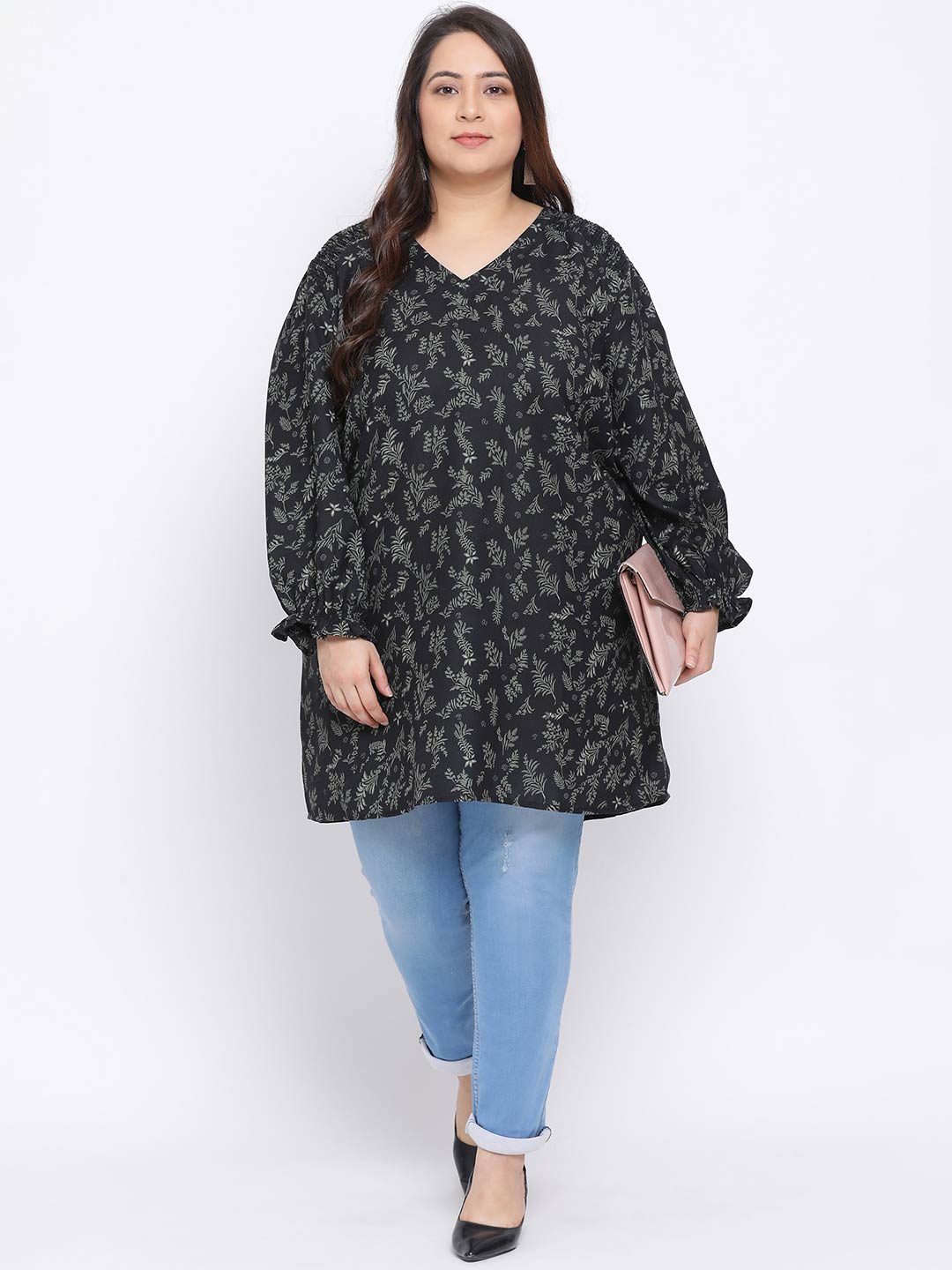 Forest Glamour Plus Size Tunic For Trendy Women Today