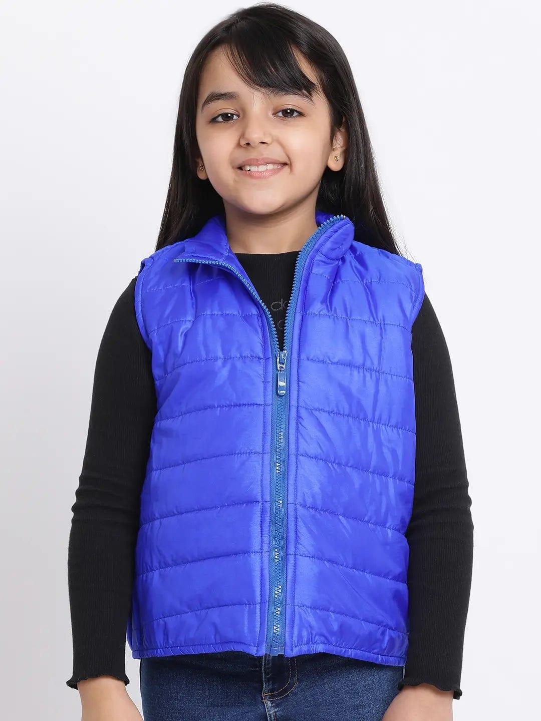 Ocean Symphony Girl Quilted Bomber Jacket